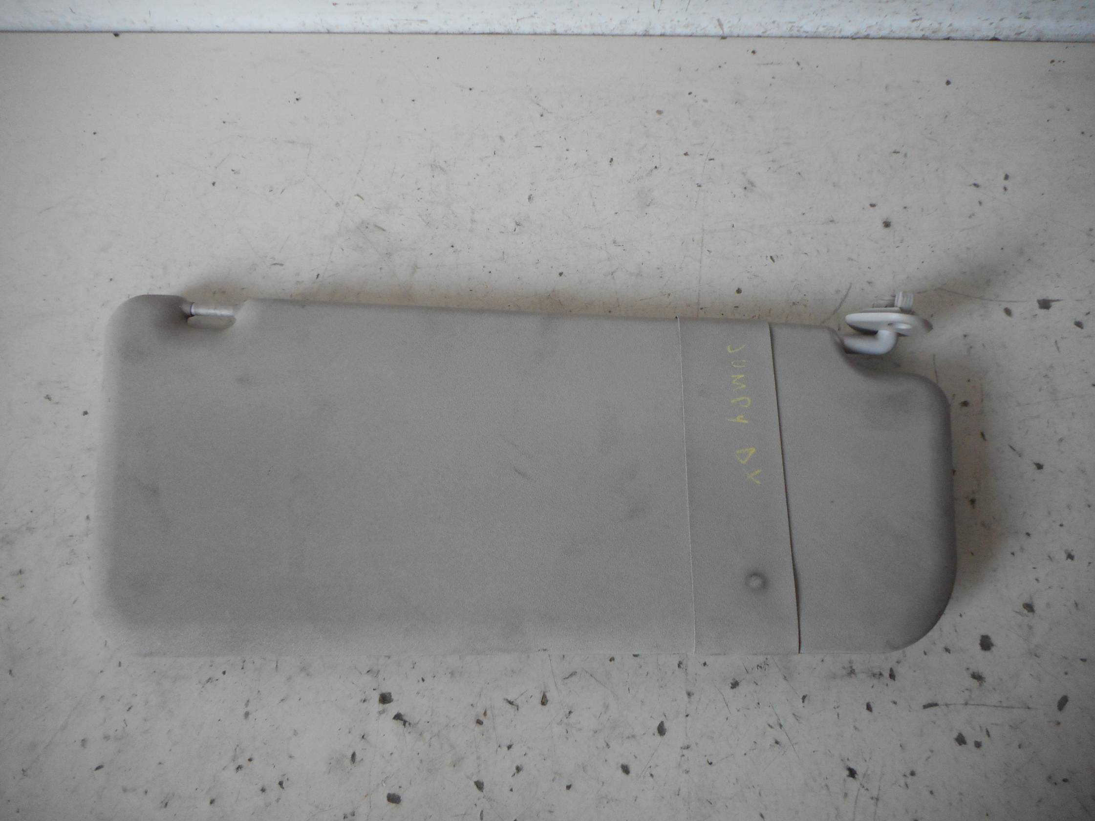 Aletta parasole parabrezza dx.